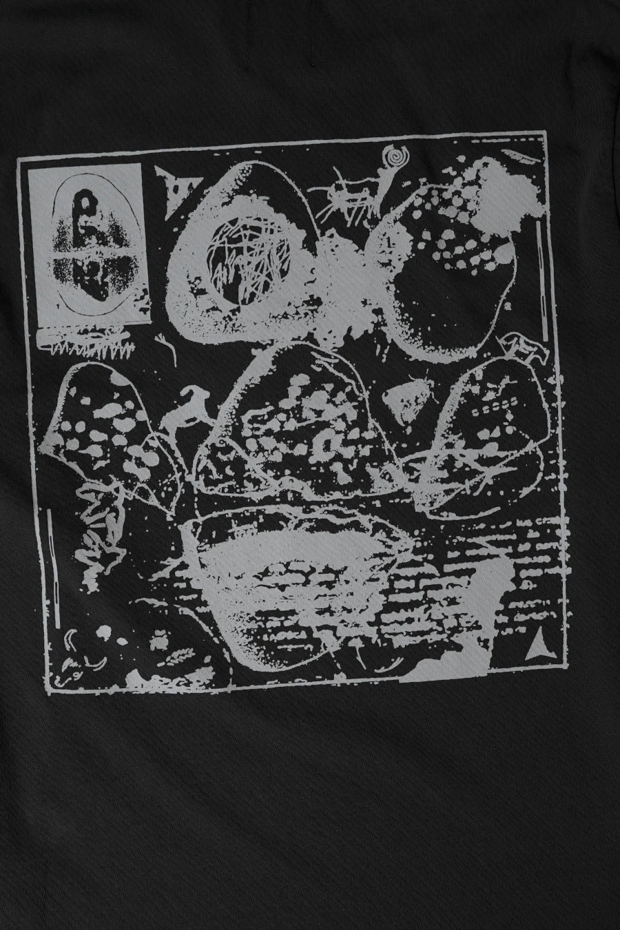 T-SHIRT MANCHES LONGUES GRAPHIC NOIR - Image 5