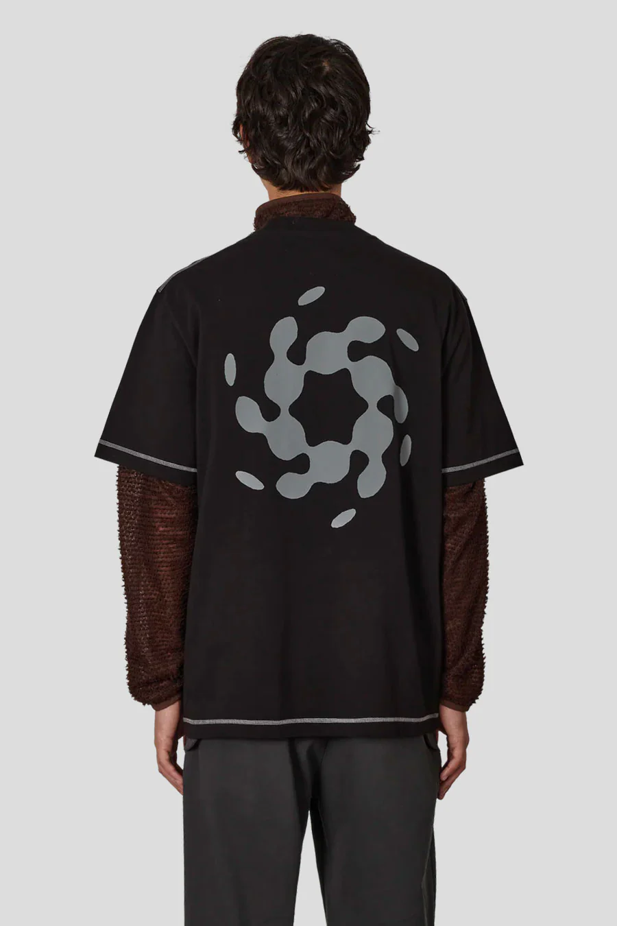 T-SHIRT BIO INFO STITCH NOIR - Image 5