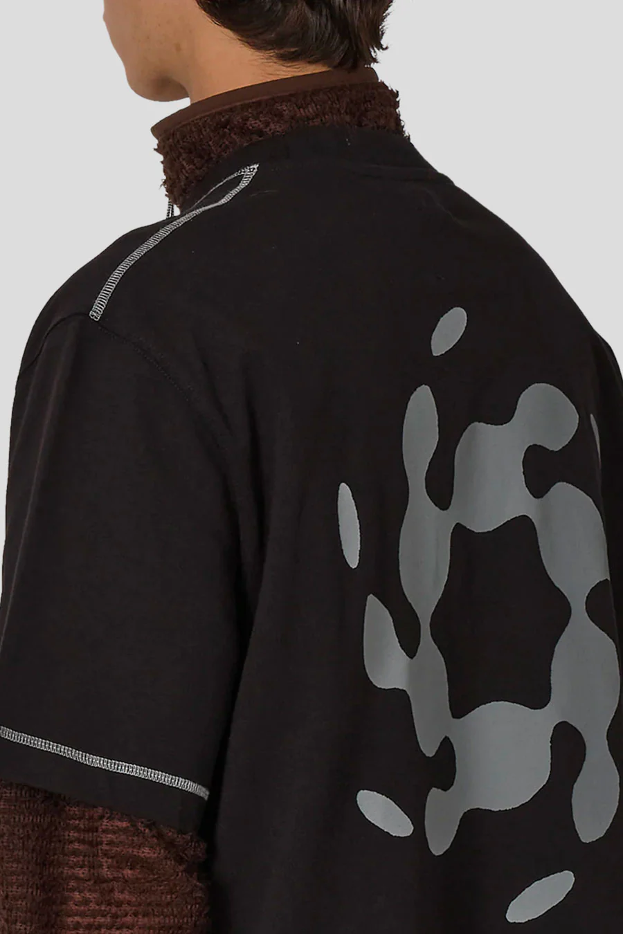 T-SHIRT BIO INFO STITCH NOIR - Image 6