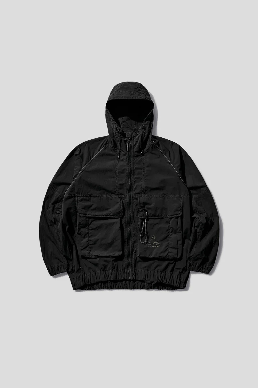 VESTE À CAPUCHE ROA X AND WANDER NOIRE