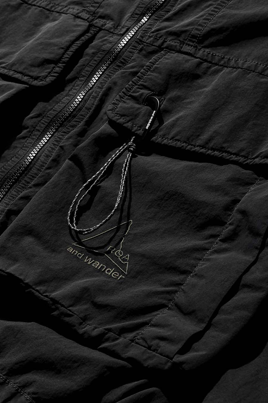 VESTE À CAPUCHE ROA X AND WANDER NOIRE - Image 2