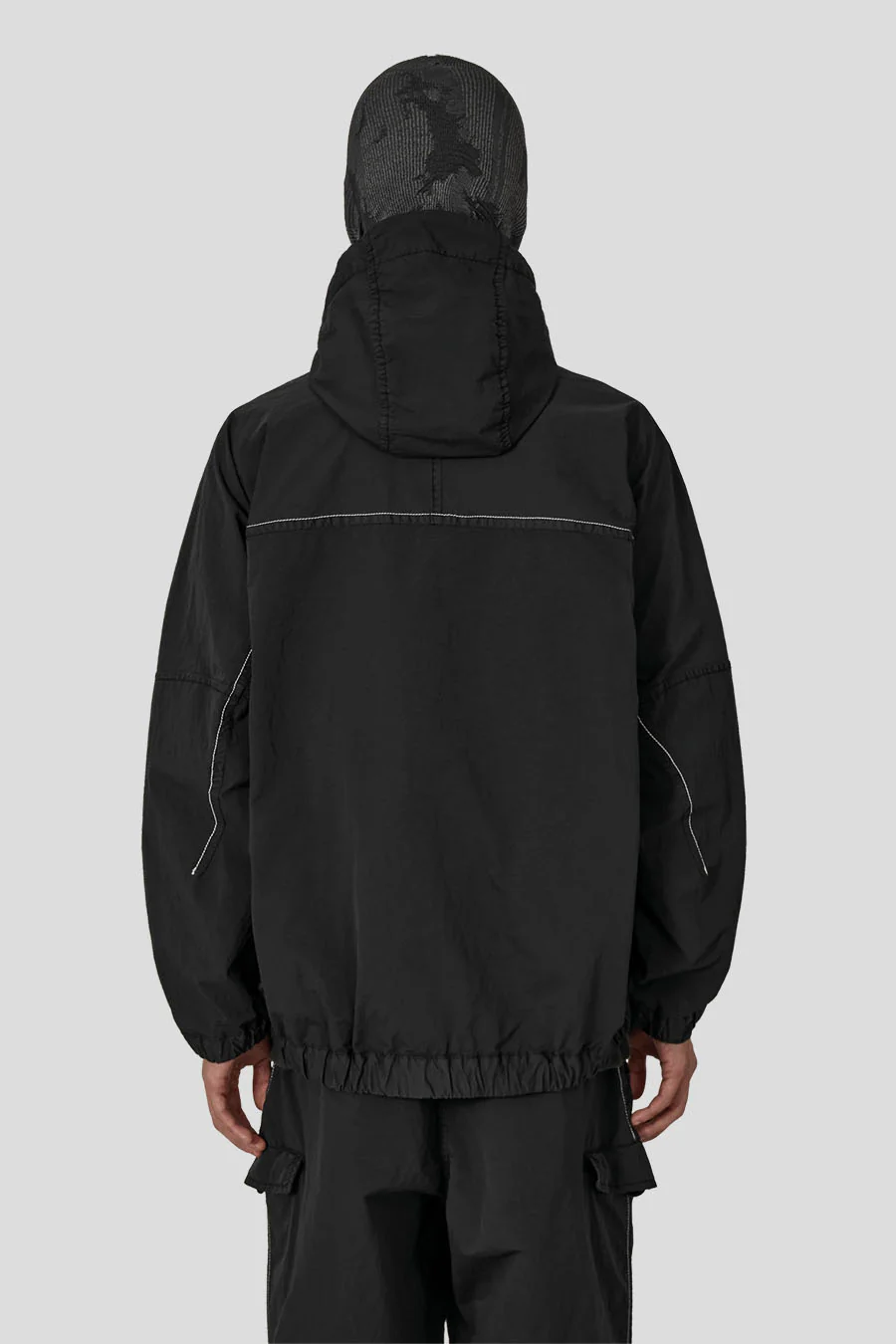 VESTE À CAPUCHE ROA X AND WANDER NOIRE - Image 5
