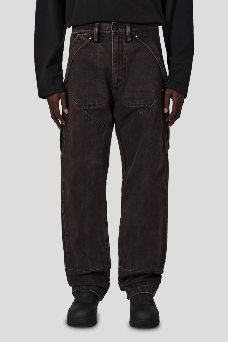 PANTALON ORTE DENIM CARGO X Wrangler BRUN FONCÉ - Image 2