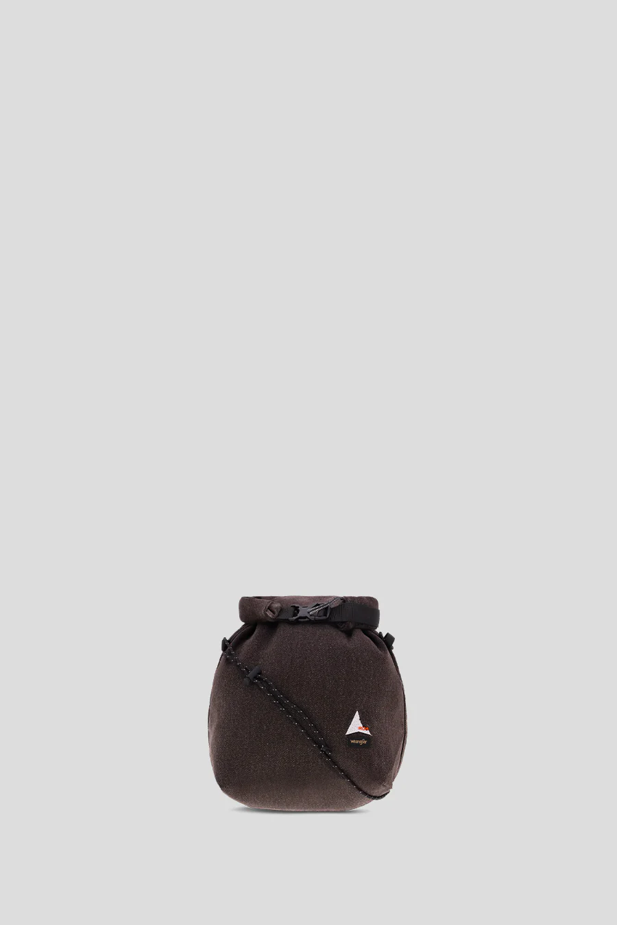 SAC À BANDOULIÈRE YUNA X WRANGLER BRUN FONCÉ