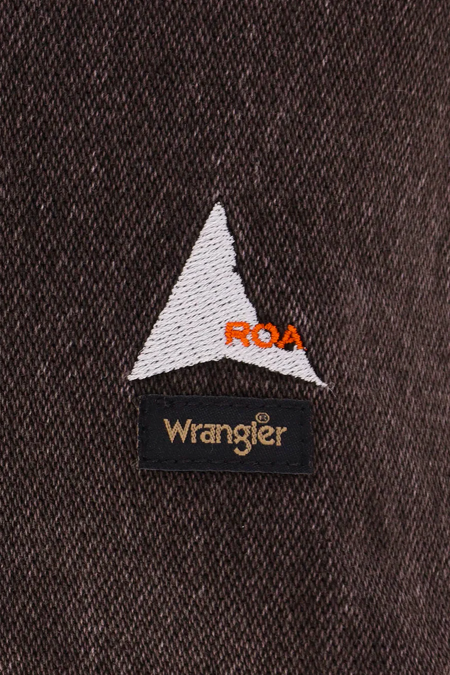 SAC À BANDOULIÈRE YUNA X WRANGLER BRUN FONCÉ - Image 3