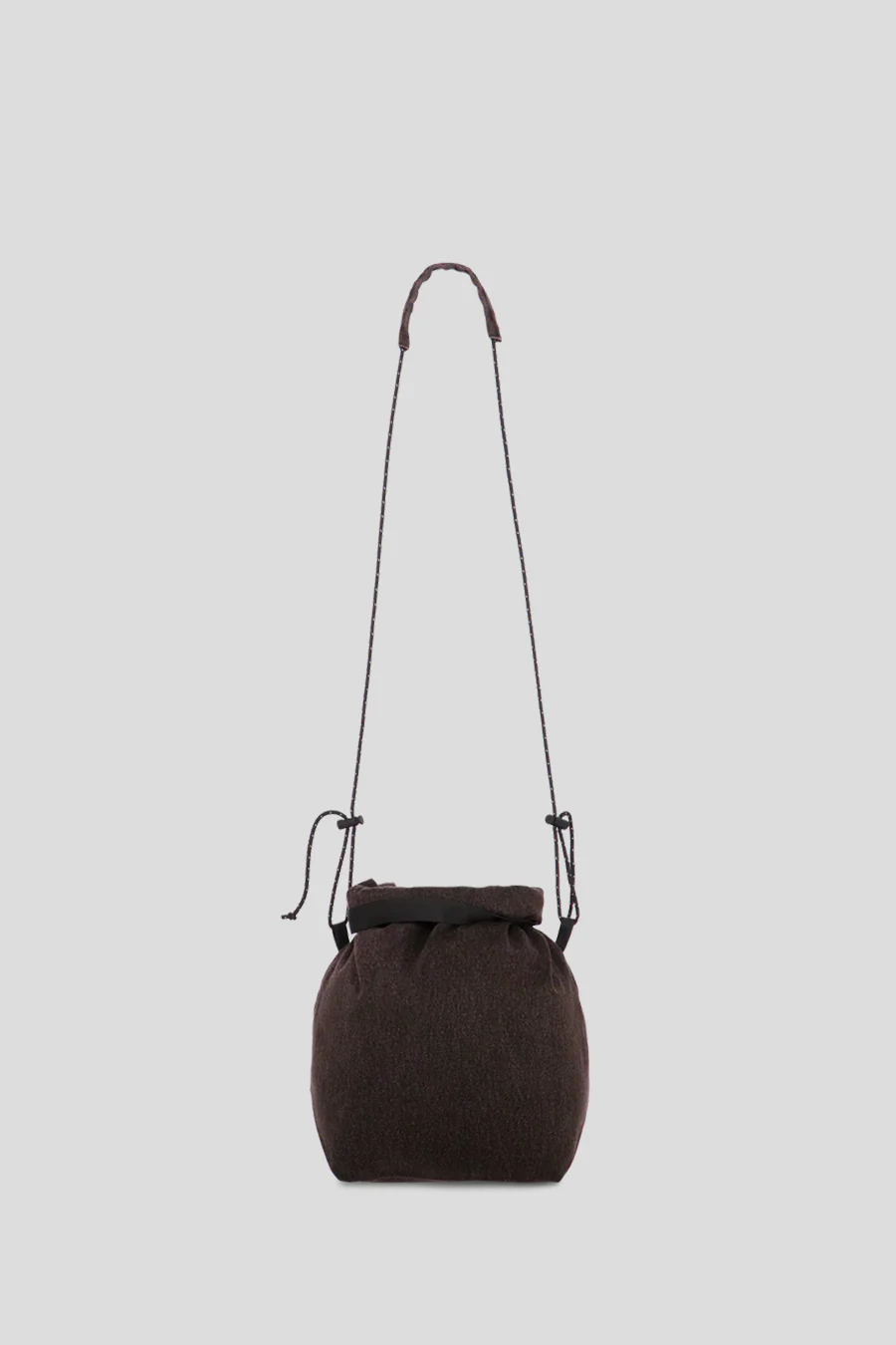 SAC À BANDOULIÈRE YUNA X WRANGLER BRUN FONCÉ - Image 5