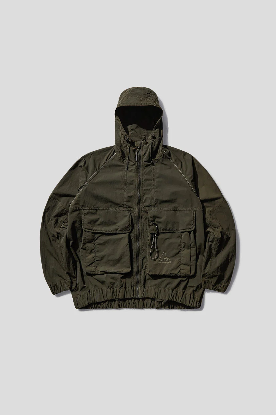 VESTE À CAPUCHE ROA X AND WANDER KAKI