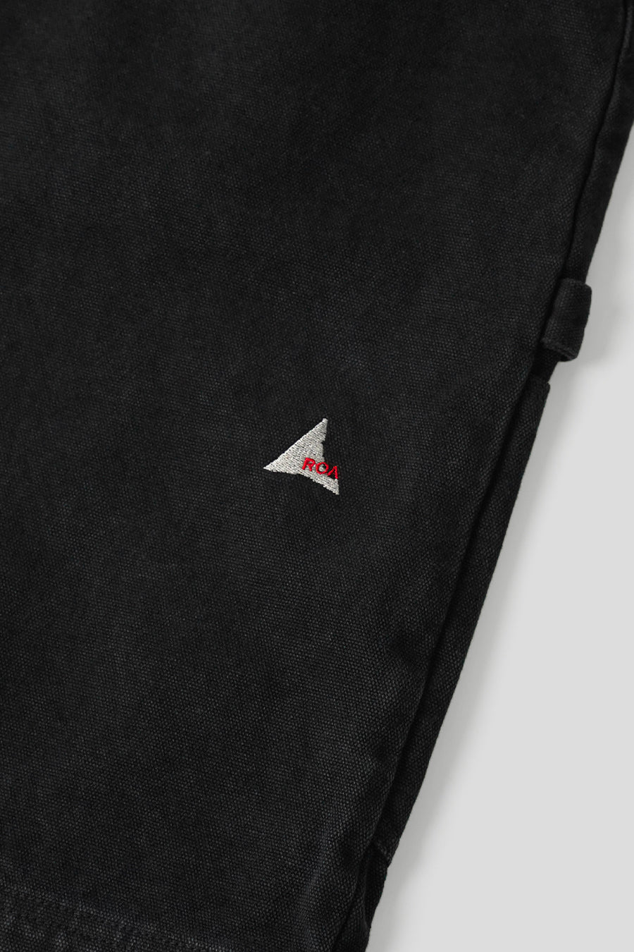 SHORT ASH CANVAS NOIR DÉLAVÉ - Image 2
