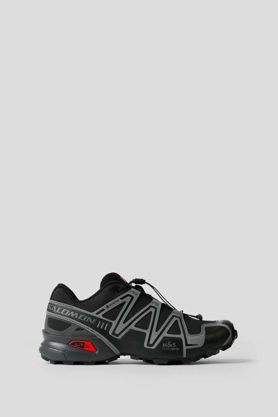 SNEAKERS SPEEDCROSS 3 GTX BLACK, ASPHALT ET FLAME SCARLET