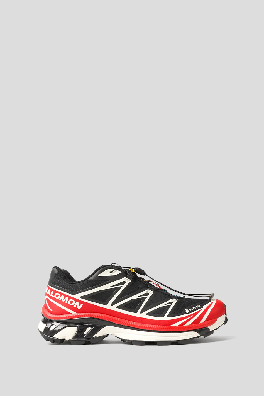 SNEAKERS XT-6 GTX BLACK, FLAME SCARLET ET VANILLA ICE