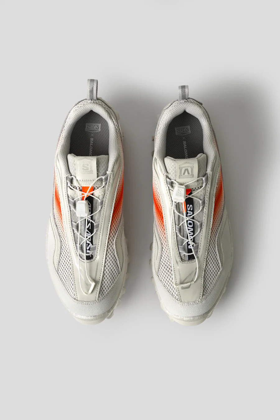 SNEAKERS SNOWCLOG ARIES ARISE LUNAR ROCK, SHOCKING ORANGE ET FTW SILVER - Image 6