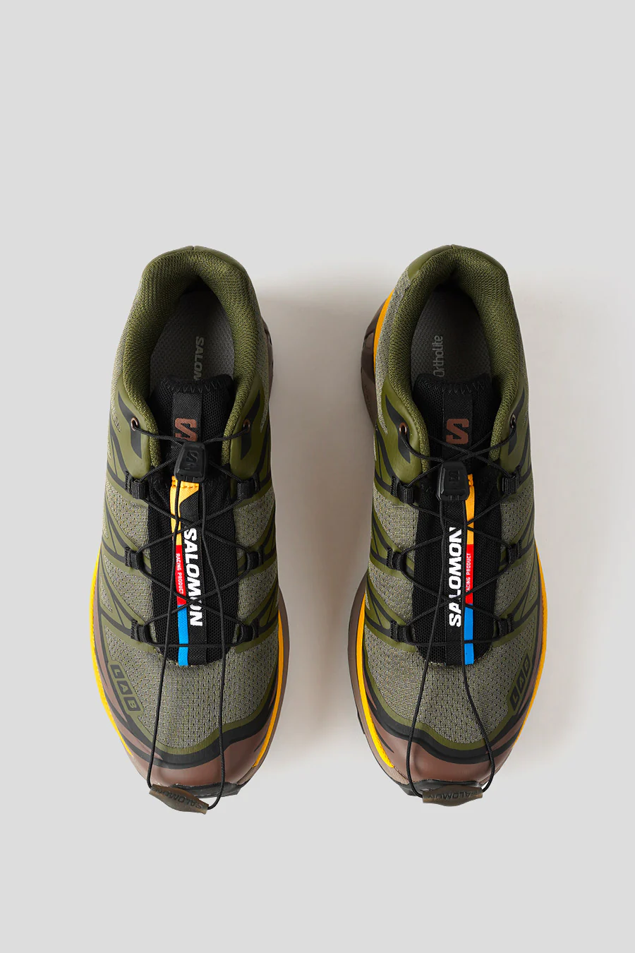 SNEAKERS XT-6 OLIVE NIGHT BLACK ET SULPHUR - Image 6