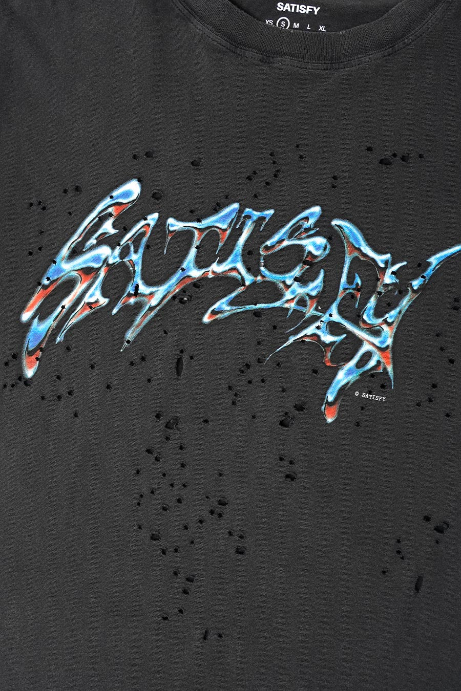 T-SHIRT MOTHTECH AGED BLACK - Image 2