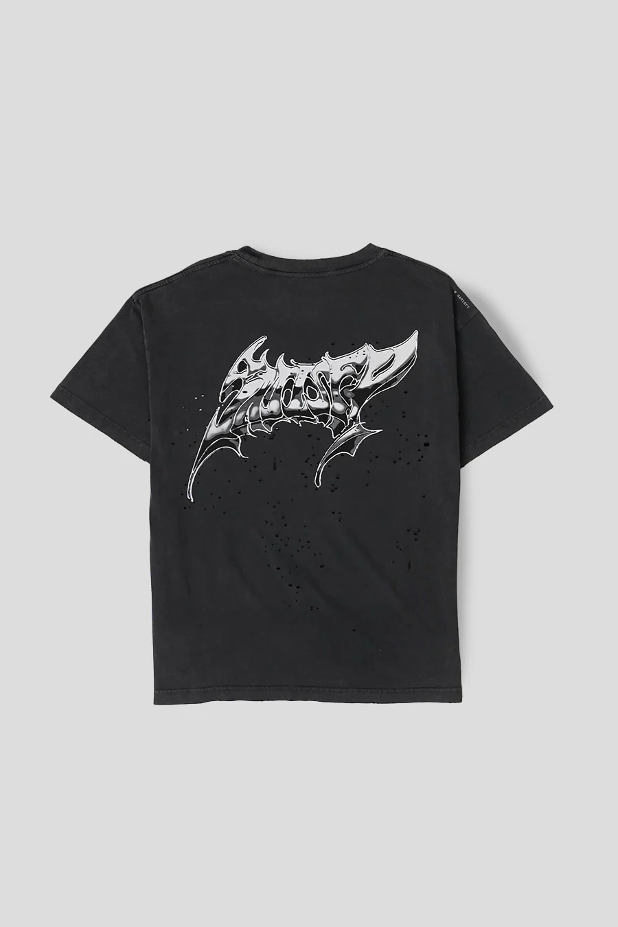 T-SHIRT MOTHTECH AGED BLACK - Image 3