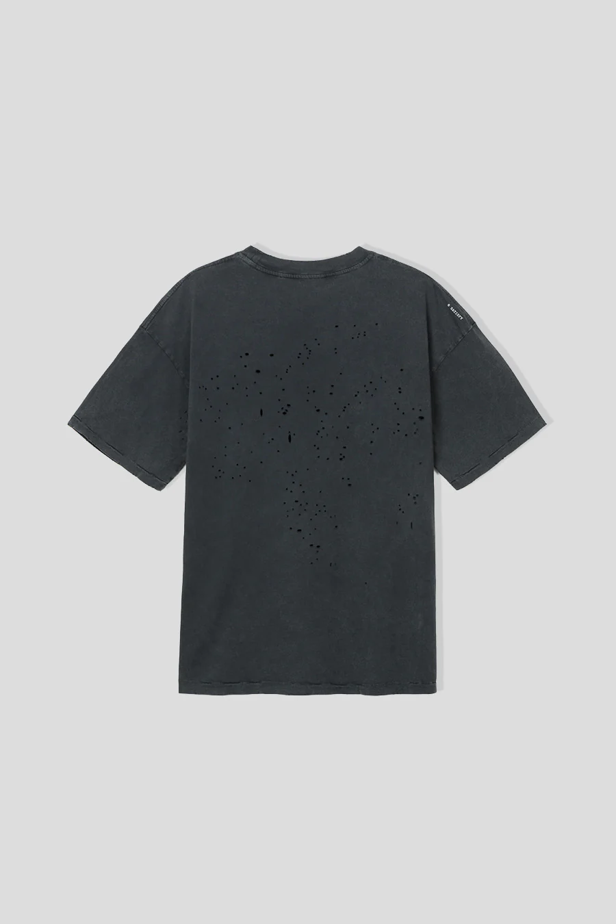 T-SHIRT MOTHTECH WILD & FREE AGED BLACK - Image 3
