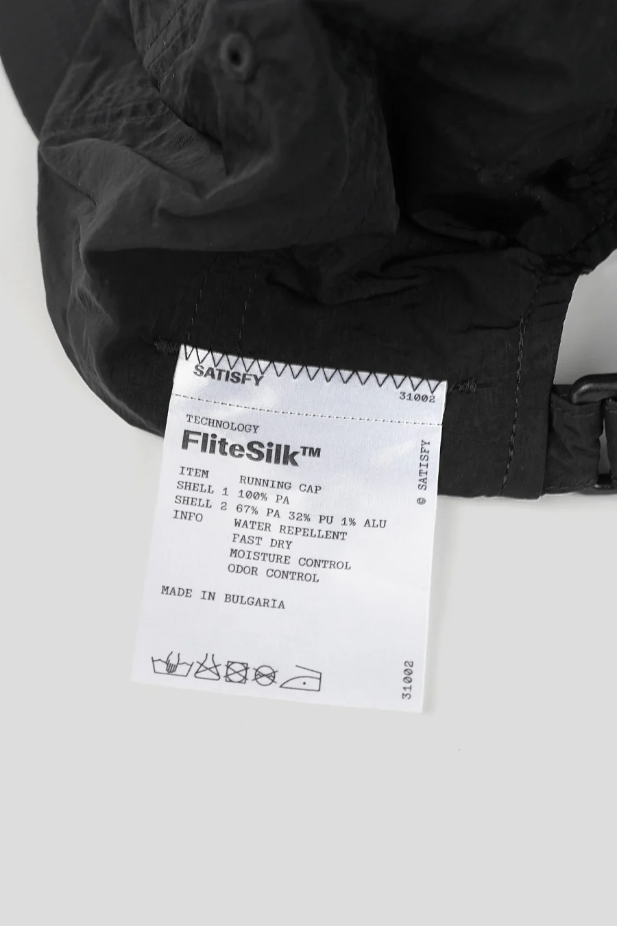 CASQUETTE FLITESILK RUNNING NOIRE - Image 3