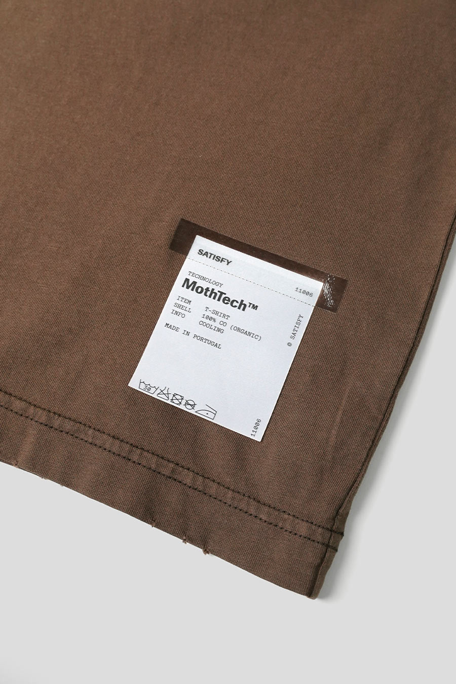T-SHIRT MOTHTECH MARRON - Image 3