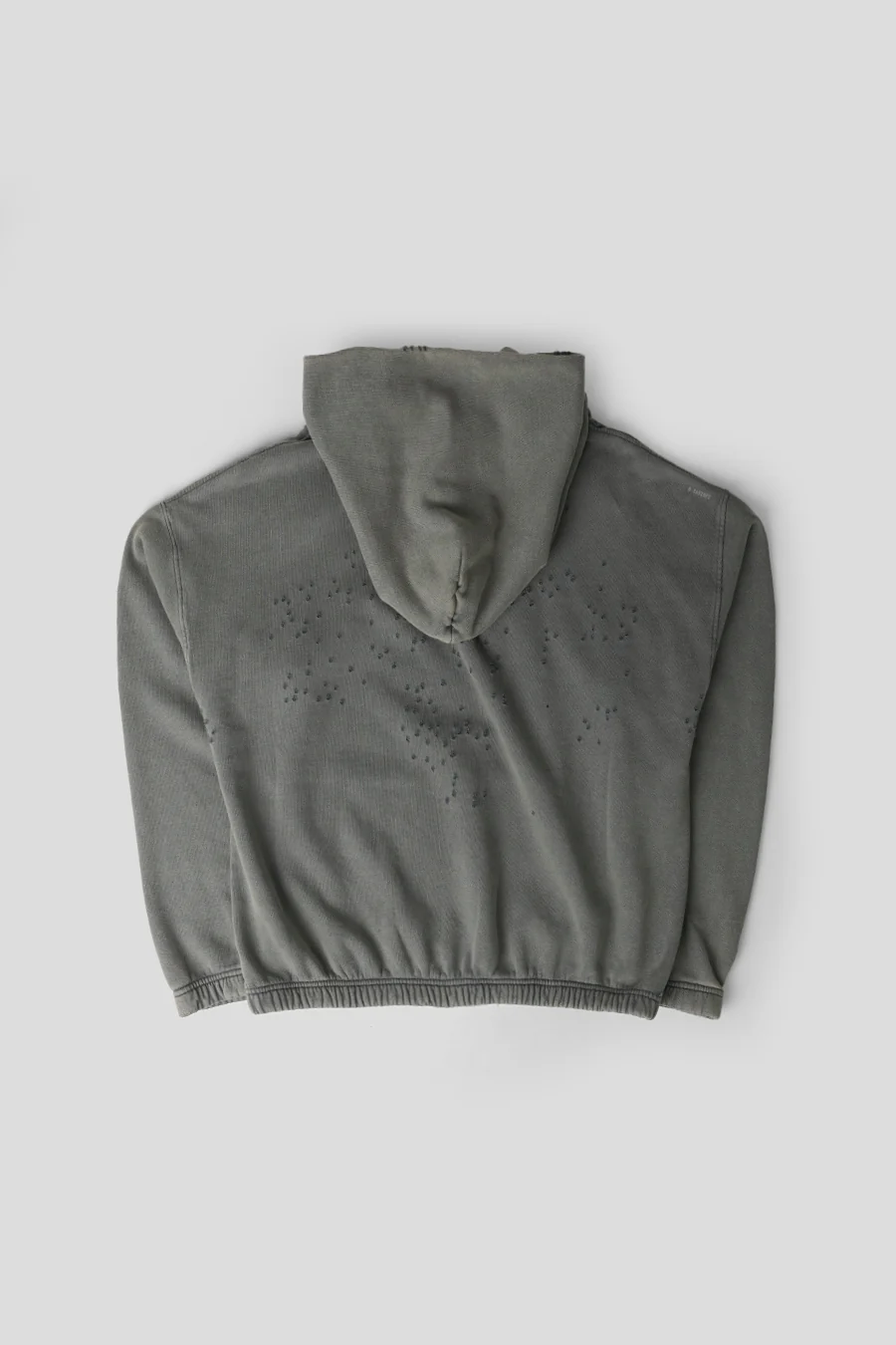 HOODIE MOTHTECH NOIR DÉLAVÉ - Image 3