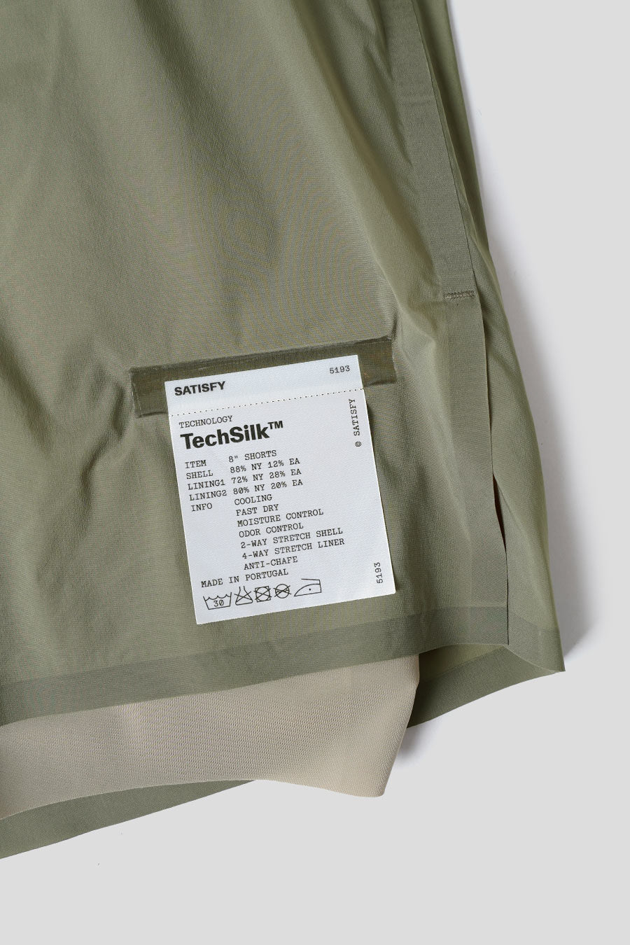 SHORT TECHSILK 8 KAKI - Image 4