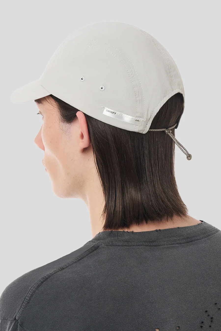 CASQUETTE PEACESHELL CORDURA TRAIL GRISE CLAIR - Image 3