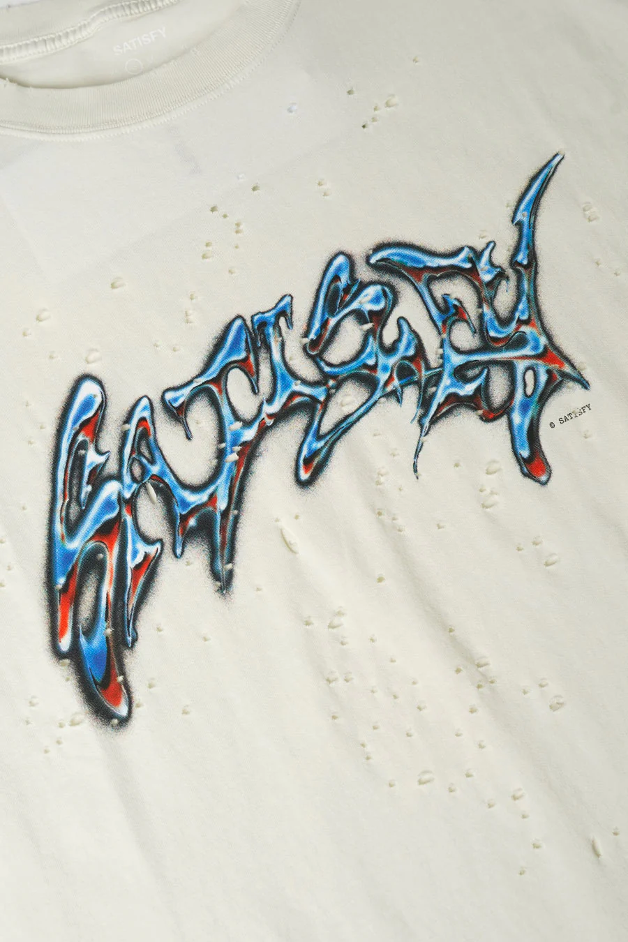 T-SHIRT SANS MANCHES MOTHTECH MUSCLE ÉCRU - Image 2