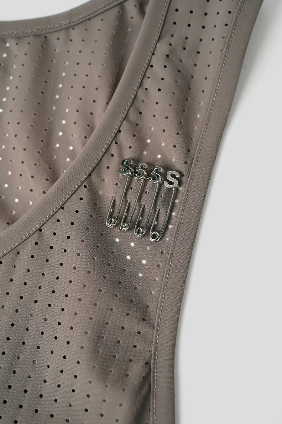 DÉBARDEUR SPACE-O SINGLET TAUPE - Image 2
