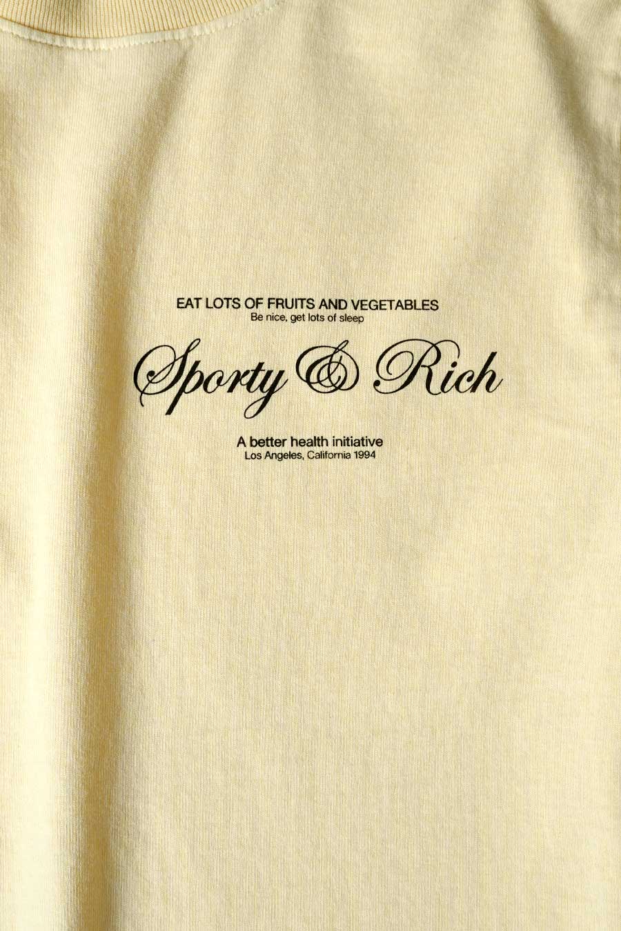 T-SHIRT CROPPED SCRIPT LOGO AMANDE - Image 2