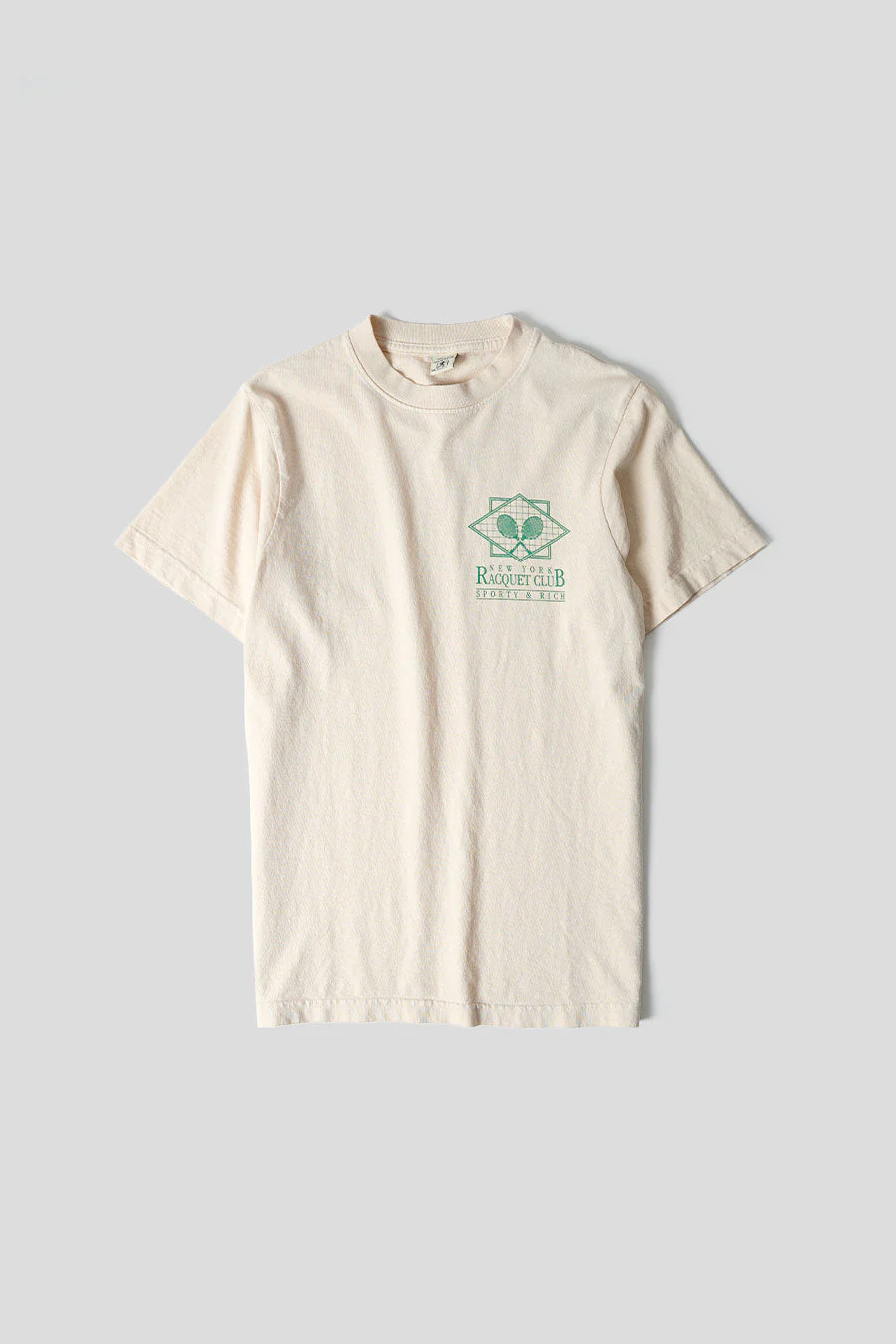 T-SHIRT RACQUET CLUB CRÈME