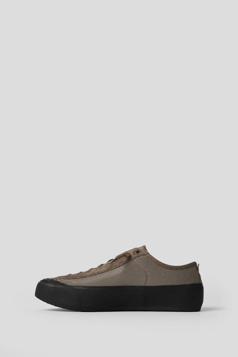 SNEAKERS POLY MESH BRUN CENDRĂ - Image 3