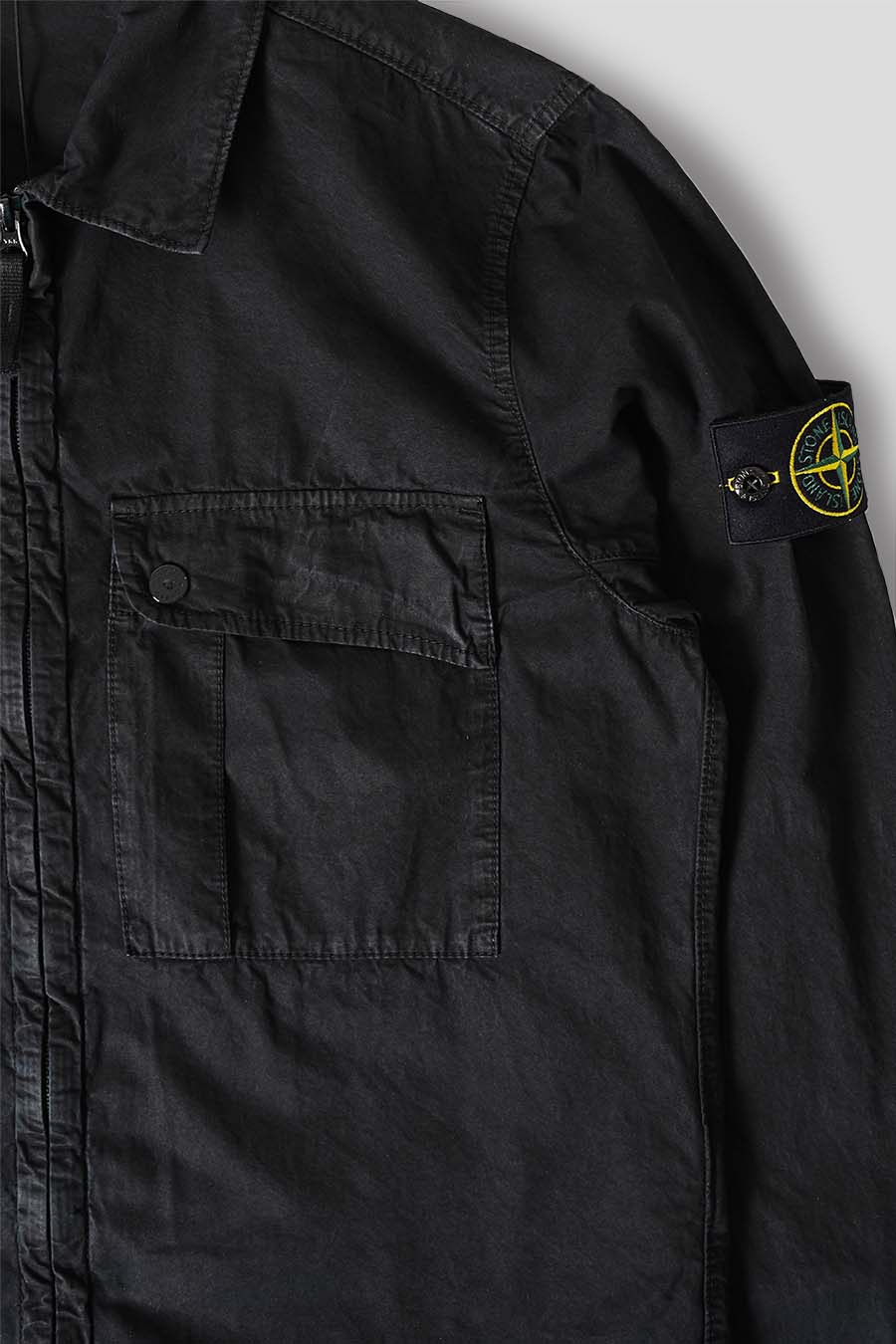 SURCHEMISE EN COTON NOIR - Image 4