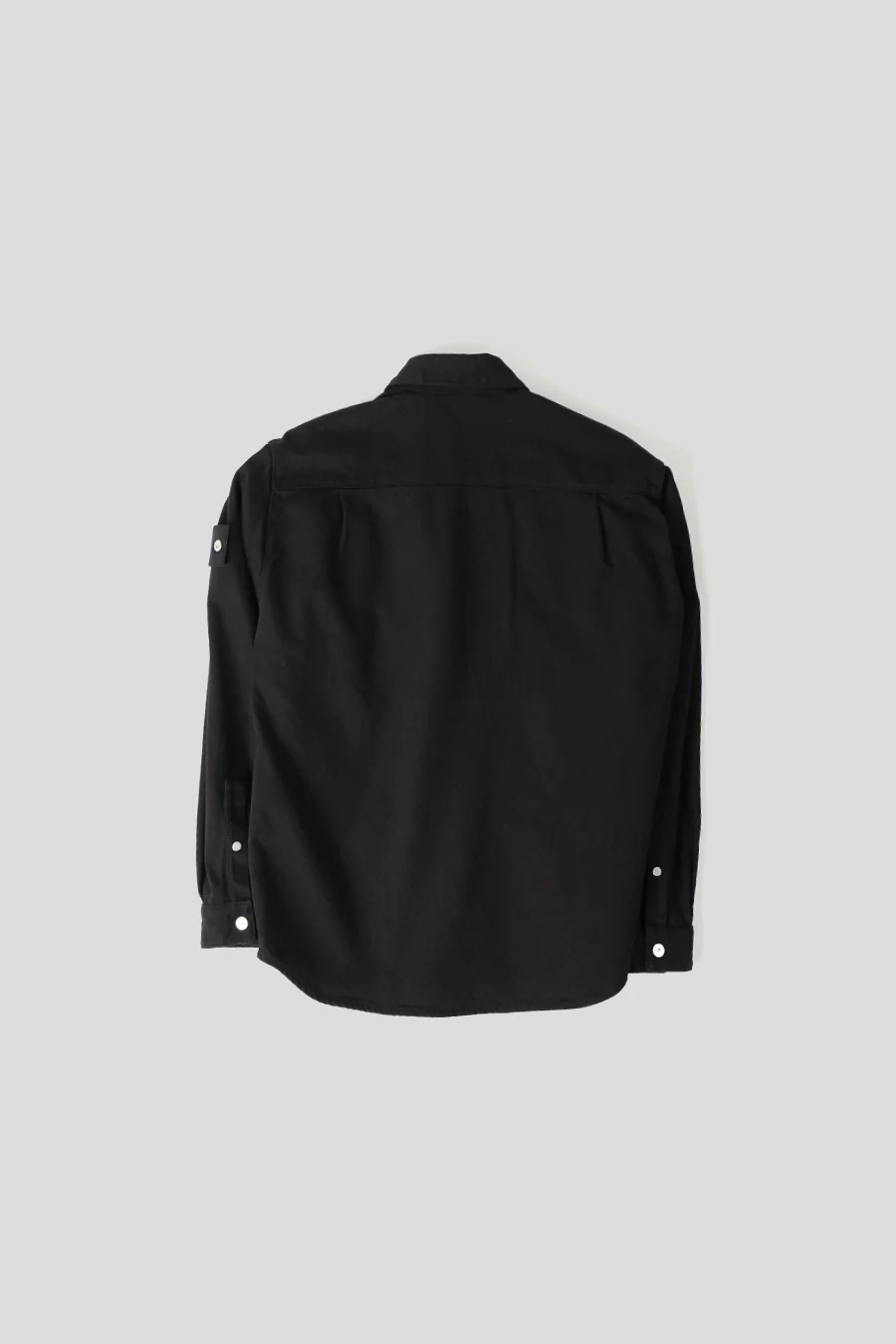 SUR-CHEMISE EN JEAN NOIRE - Image 5