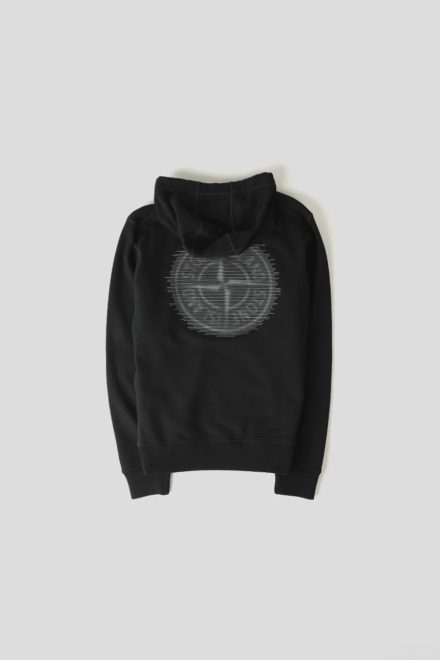 SWEAT-SHIRT À CAPUCHE BRODÉ NOIR - Image 4