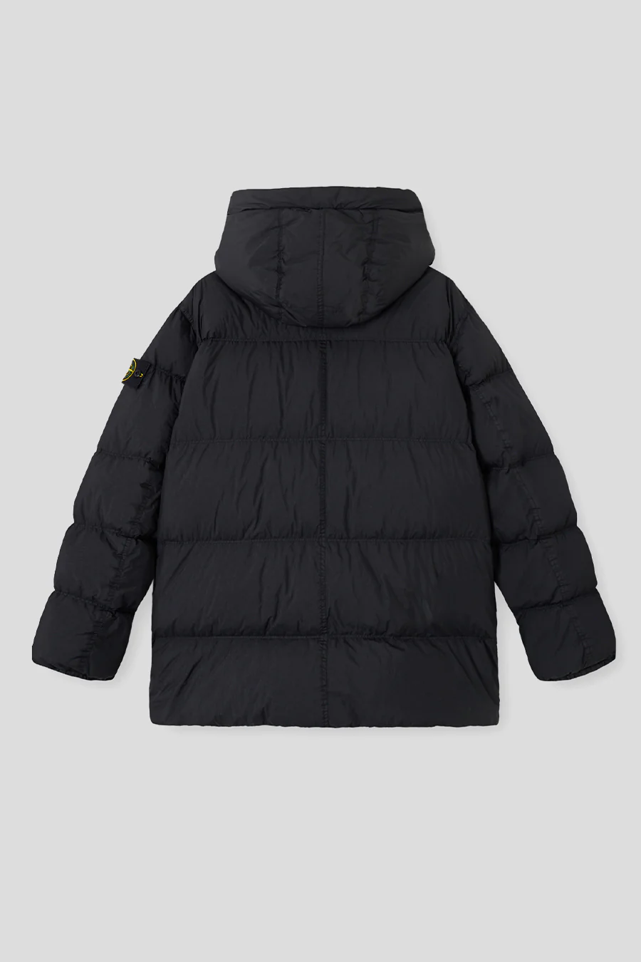 DOUDOUNE GARMENT DYED CRINKLE REP NY NOIR - Image 4