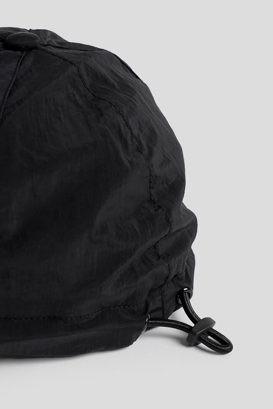 CASQUETTE NYLON METAL IN ECONYL NOIRE - Image 3