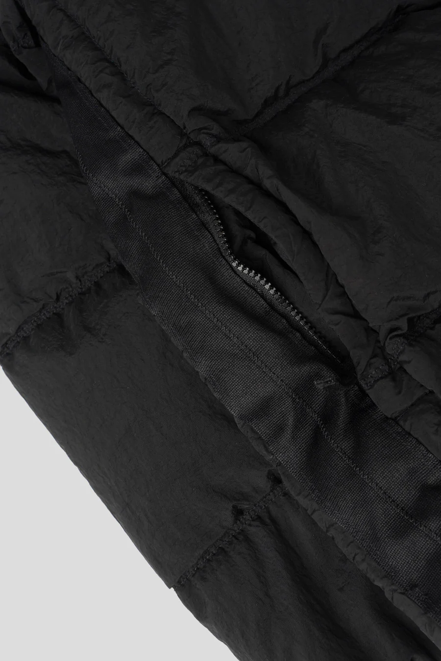 DOUDOUNE NYLON METAL ECONYL NOIRE - Image 5