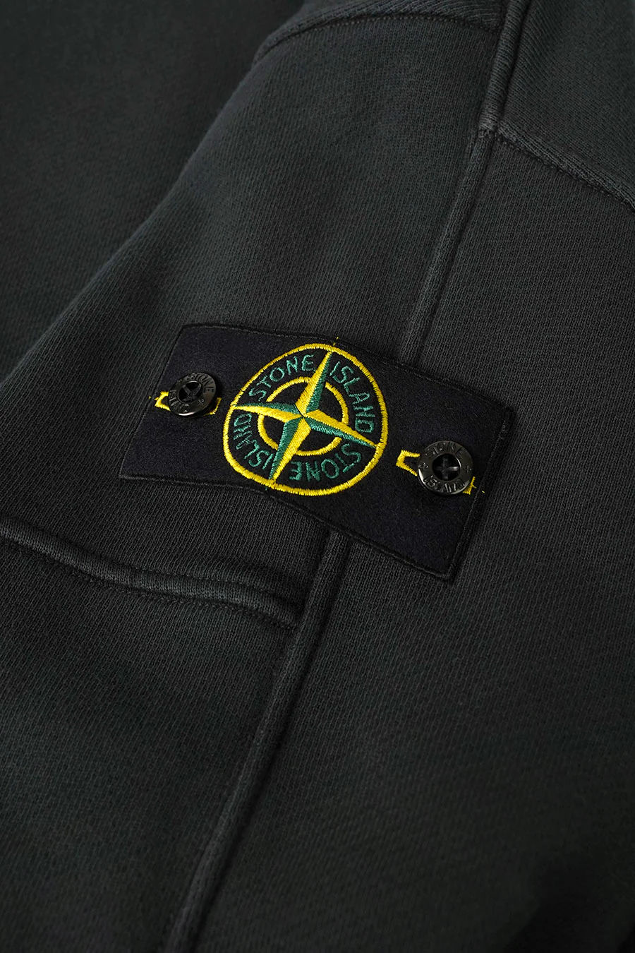 SWEAT-SHIRT EN COTON BIOLOGIQUE NOIR - Image 2