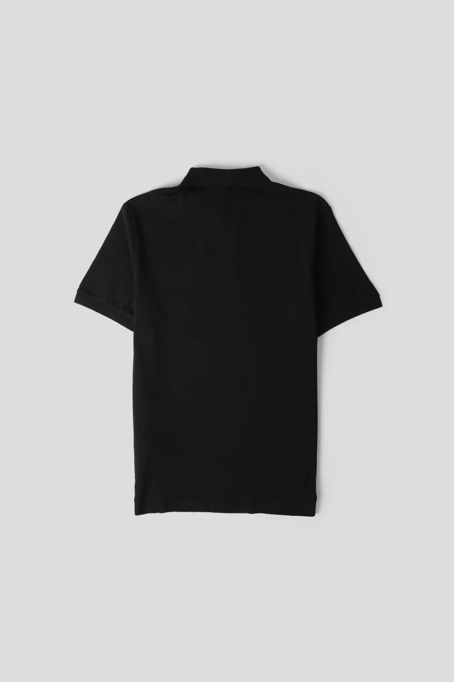 POLO À COUPE SLIM NOIR - Image 3