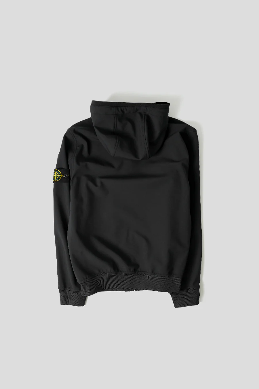 VESTE SOFT SHELL-R E.DYE POLYESTER RECYCLÉ NOIRE - Image 4