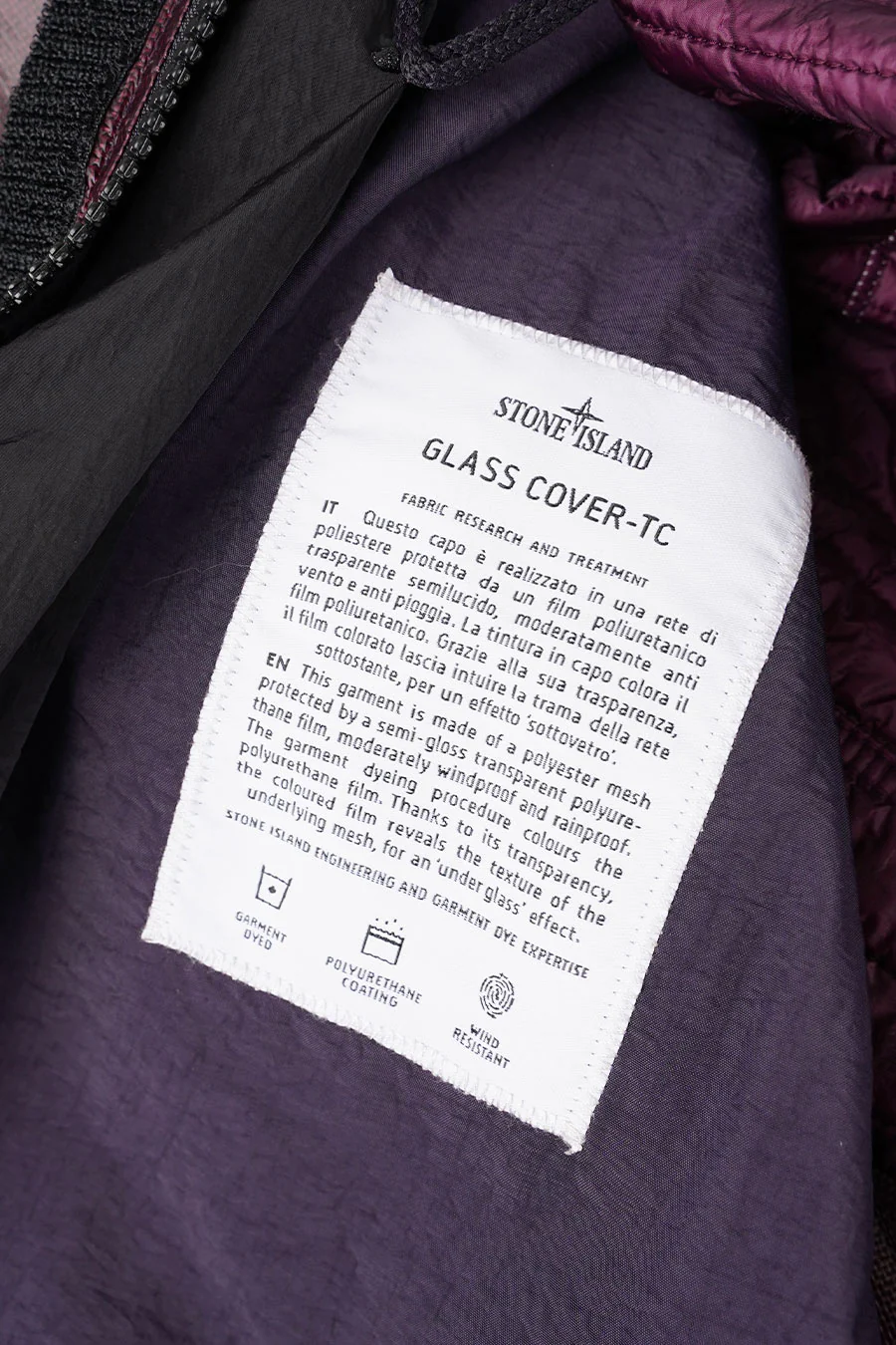 VESTE GLASS COVER-TC BORDEAUX - Image 6