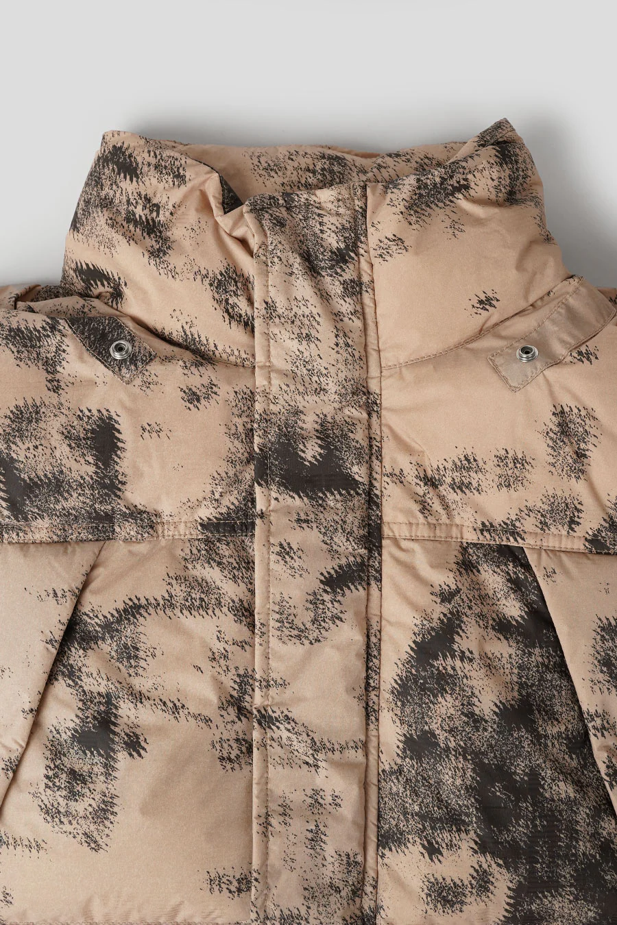 VESTE MATELASSÉE ICE EARTH MAPPING CAMOUFLAGE MARRON ET NOIR - Image 4