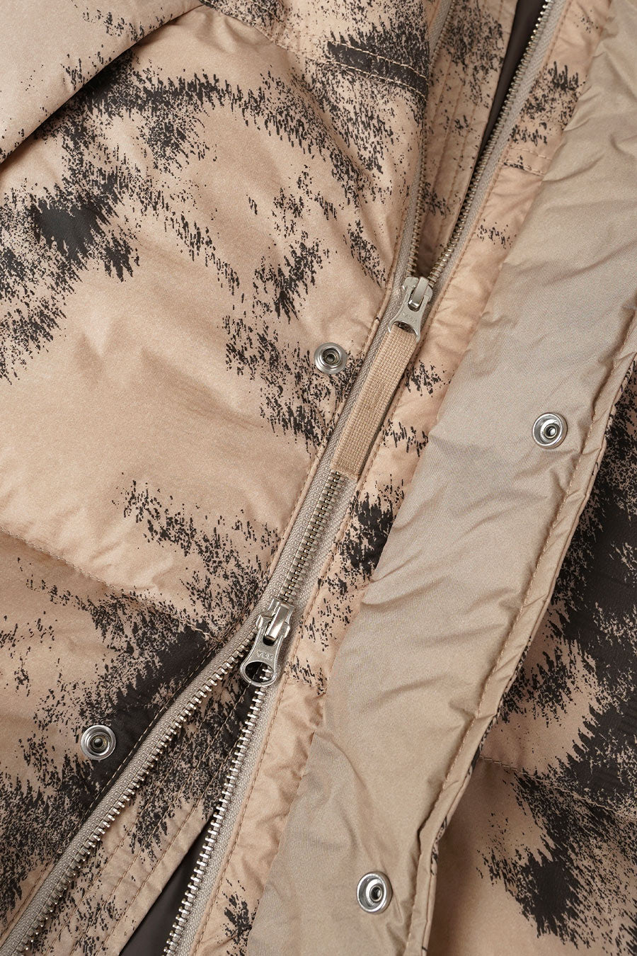 VESTE MATELASSÉE ICE EARTH MAPPING CAMOUFLAGE MARRON ET NOIR - Image 5