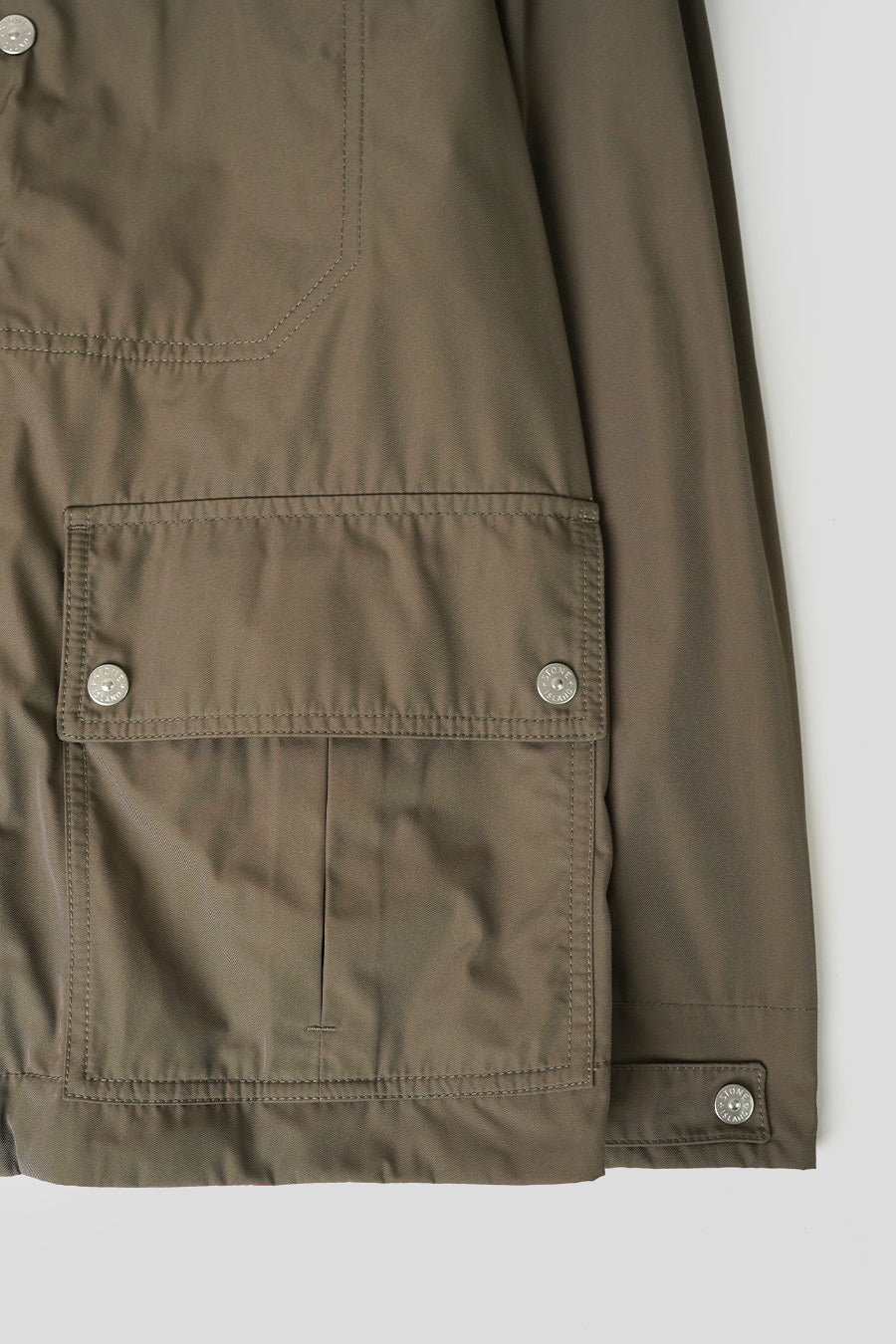 VESTE MICRO TWILL VERT FONCÉ - Image 4