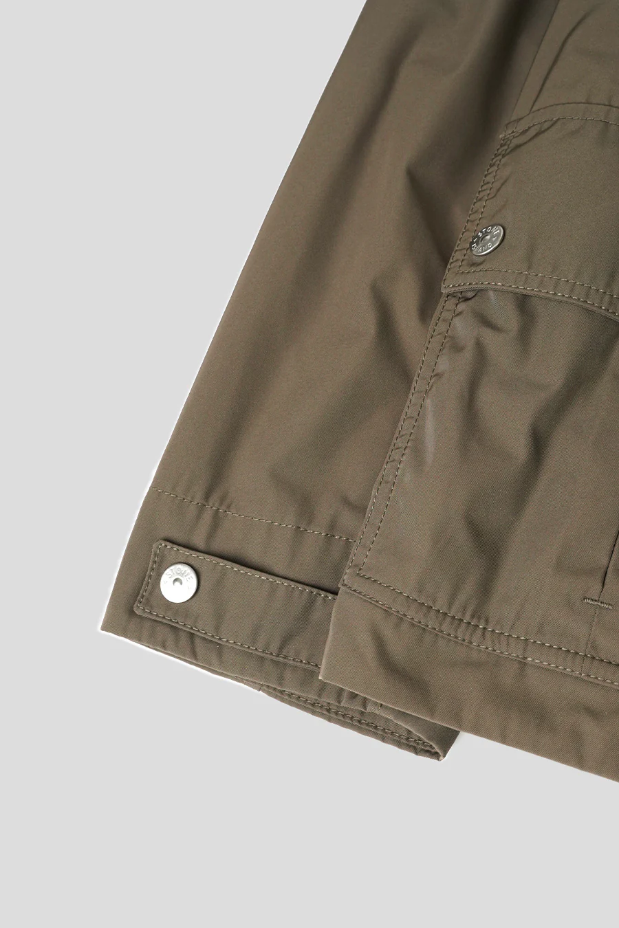 VESTE MICRO TWILL VERT FONCÉ - Image 5