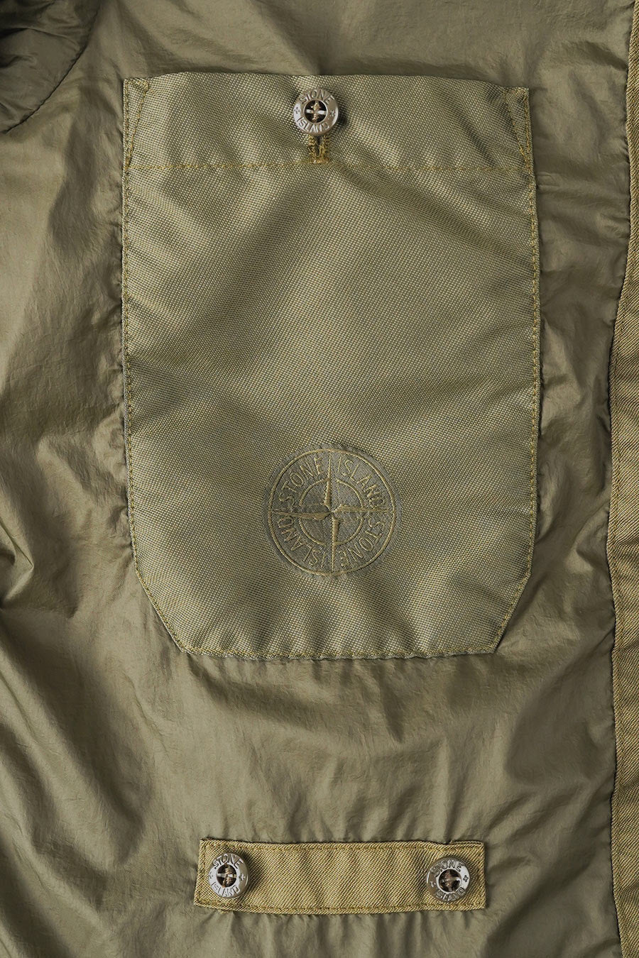 DOUDOUNE TWILL WOOL DOWN-TC GHOST PIECE KAKI FONCÉ - Image 5
