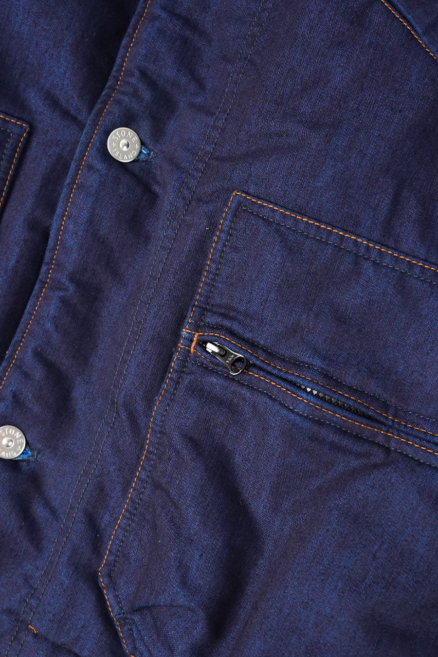 PARKA COURTE INDIGO POLYPROPYLENE DENIM LIGHT - Image 4