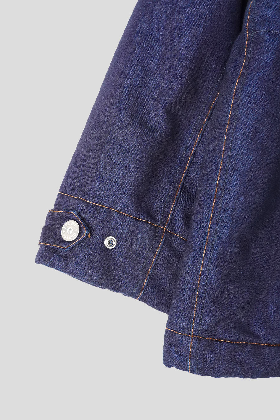 PARKA COURTE INDIGO POLYPROPYLENE DENIM LIGHT - Image 8