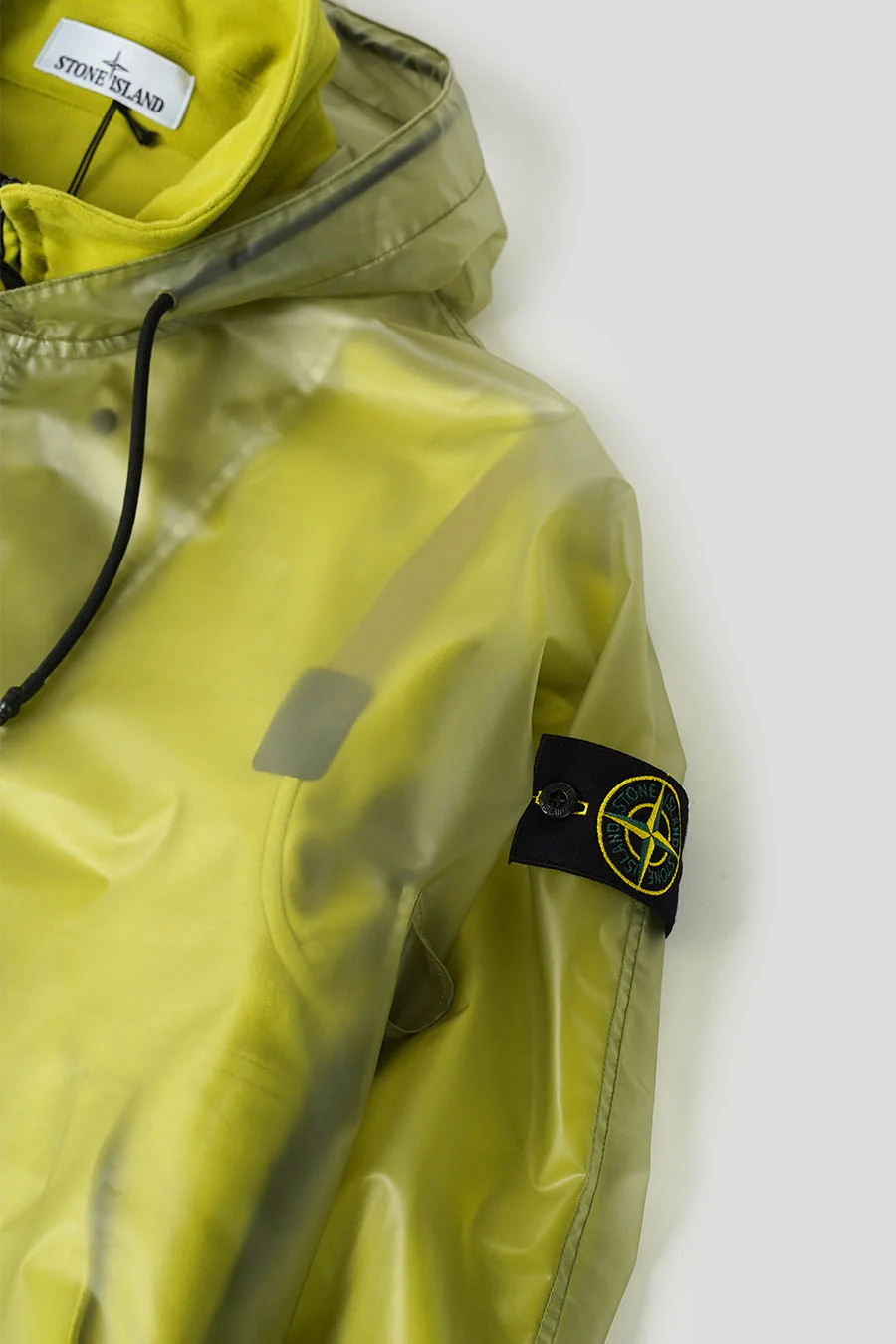 VESTE TRANSLUCENT COVER + COTTON MOLESKIN VERT FOUGÈRE - Image 4