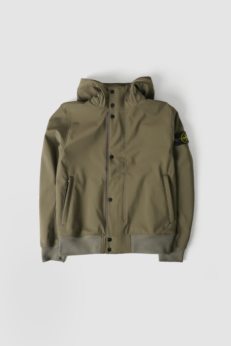 VESTE LIGHT SOFT SHELL-R E.DYE TECHNOLOGY VERT MILITAIRE