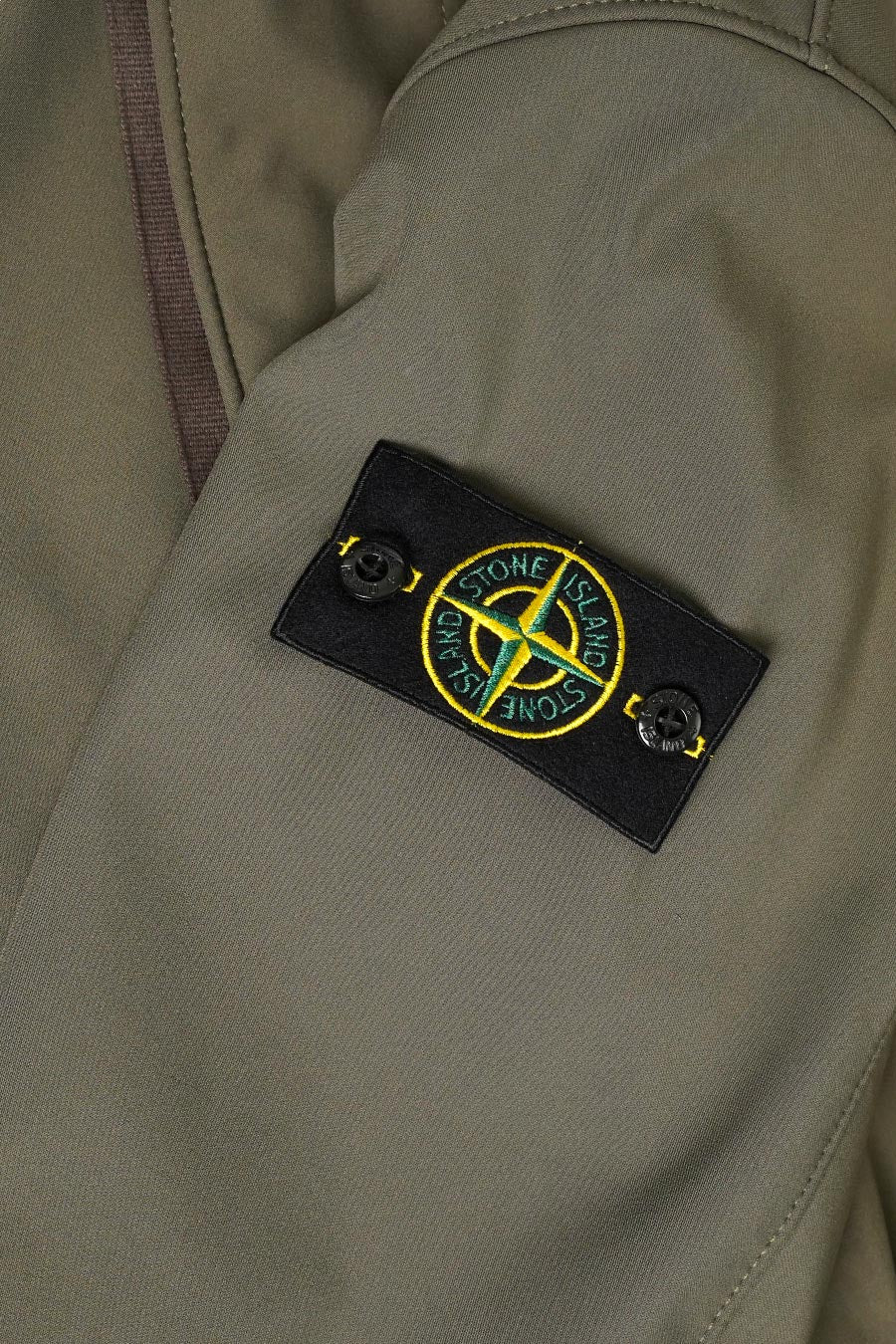 VESTE LIGHT SOFT SHELL-R E.DYE TECHNOLOGY VERT MILITAIRE - Image 3