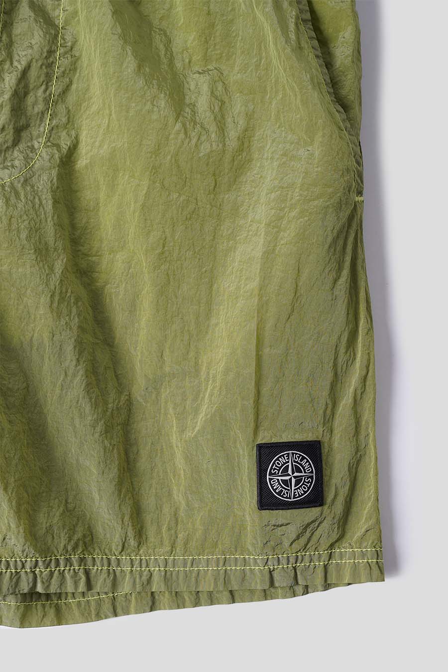 MAILLOT DE BAIN NYLON METAL VERT - Image 2
